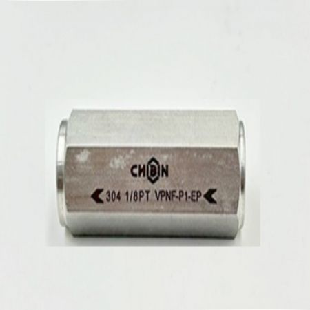 EPDM Rückschlagventil für positiven & negativen Druck - Das Ventil ist für Vakuumpumpensysteme konzipiert, um Rückfluss zu verhindern.